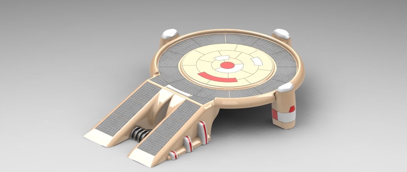 Download STL file Tau Style Landing Pad • Design to 3D print ・ Cults